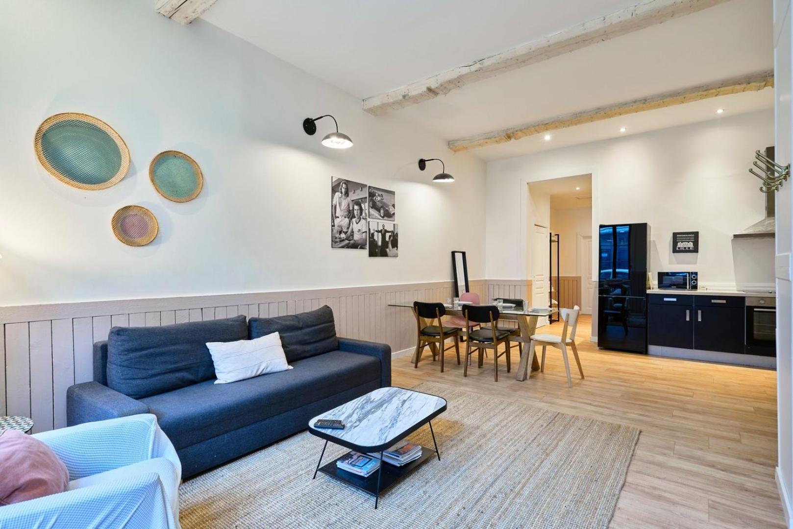 Old Lille: Charming Renovated Apartment Exterior foto