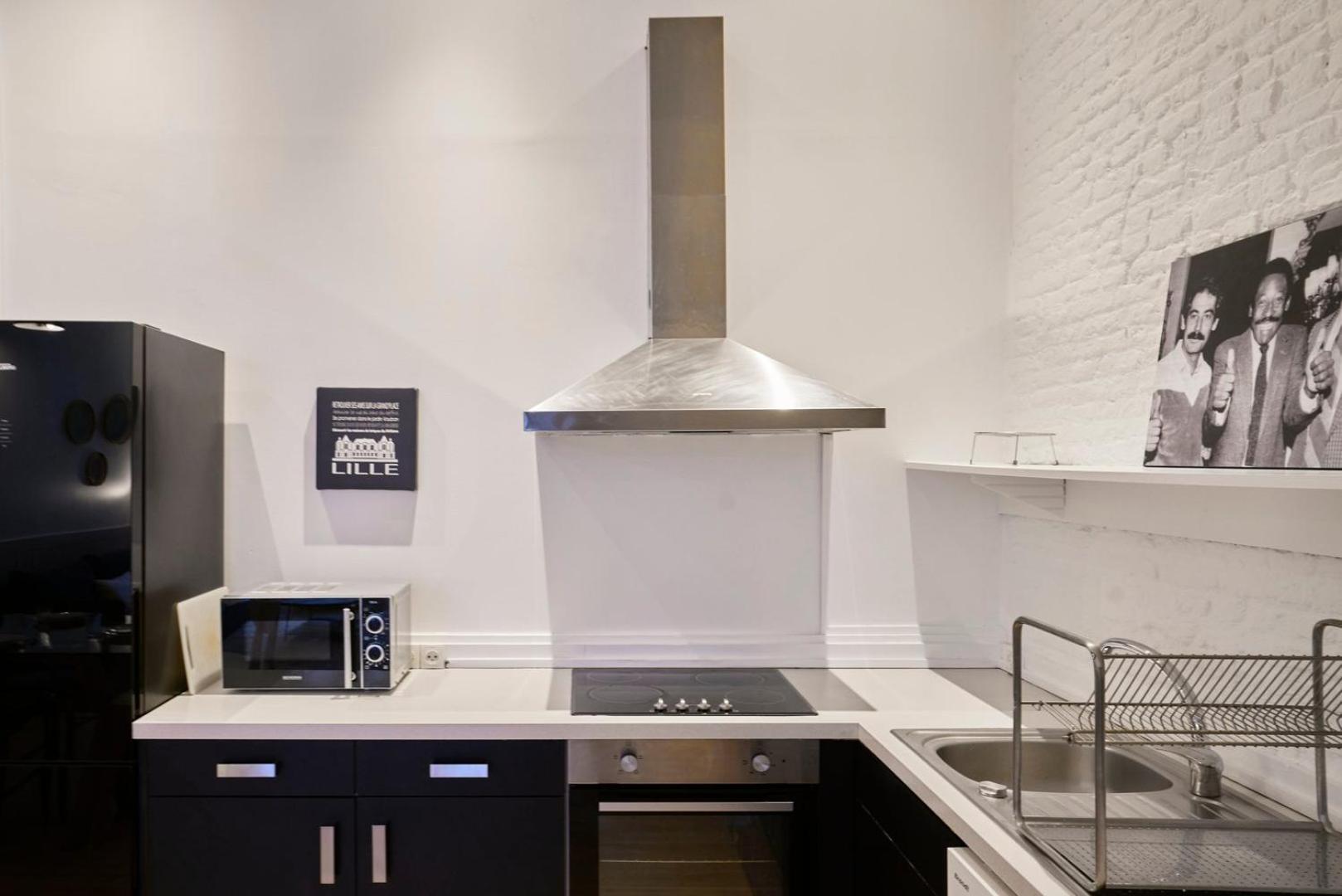 Old Lille: Charming Renovated Apartment Exterior foto