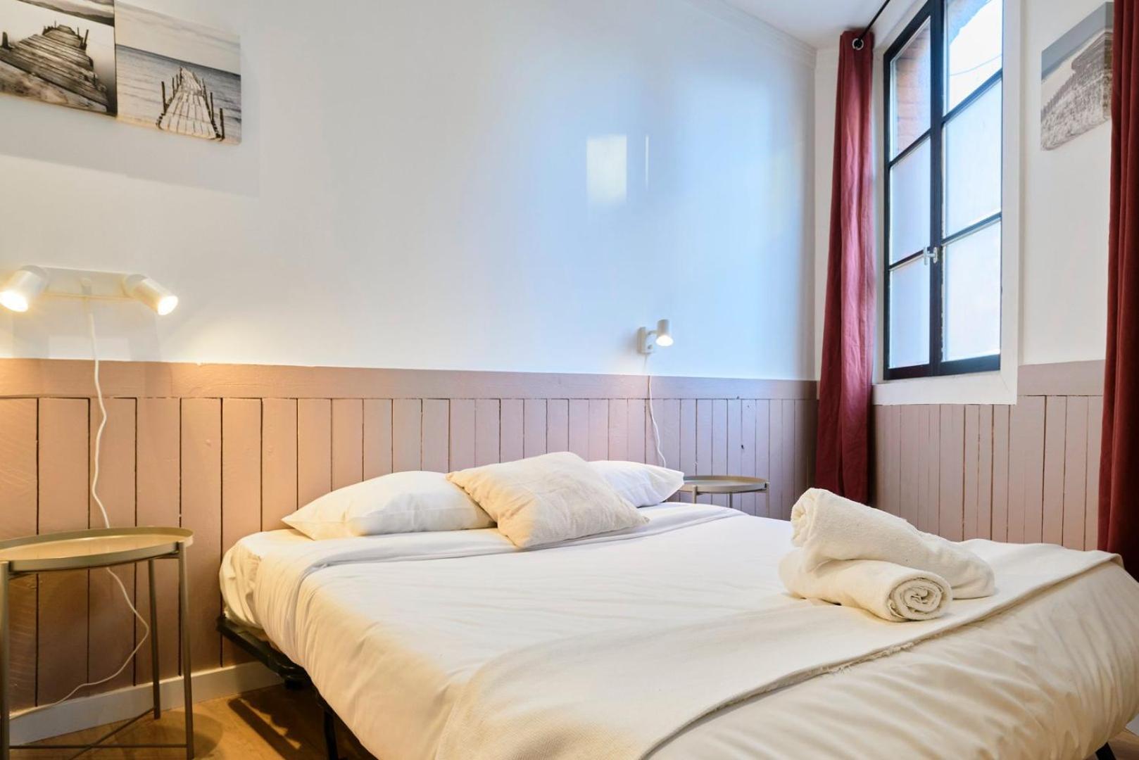 Old Lille: Charming Renovated Apartment Exterior foto